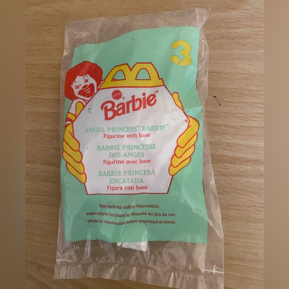 1996 McDonalds Barbie happy meal toy